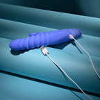 Evolved KNOCK KNOCK - 22.9 cm USB Rechargeable Rabbit Vibrator with Flicking Head > Vibrators > Ladies > Rabbit
