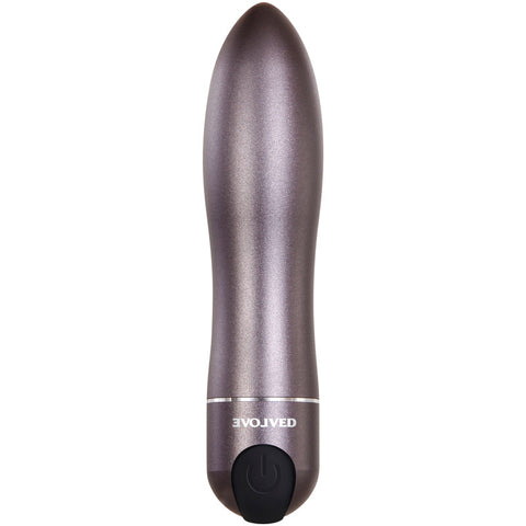 Evolved Travel-Gasm (Gray) – Rechargeable Waterproof Bullet Vibrator BULLETS