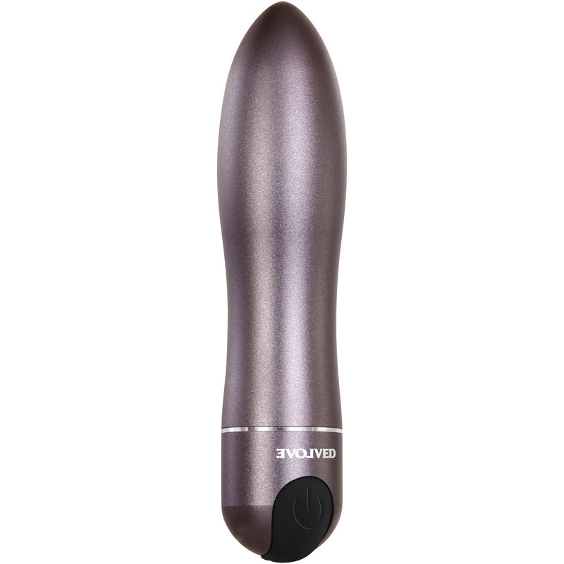 Evolved Travel-Gasm (Gray) – Rechargeable Waterproof Bullet Vibrator BULLETS