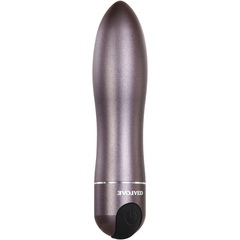 Evolved Travel-Gasm (Gray) – Rechargeable Waterproof Bullet Vibrator BULLETS