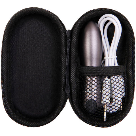 Evolved Travel-Gasm (Gray) – Rechargeable Waterproof Bullet Vibrator BULLETS