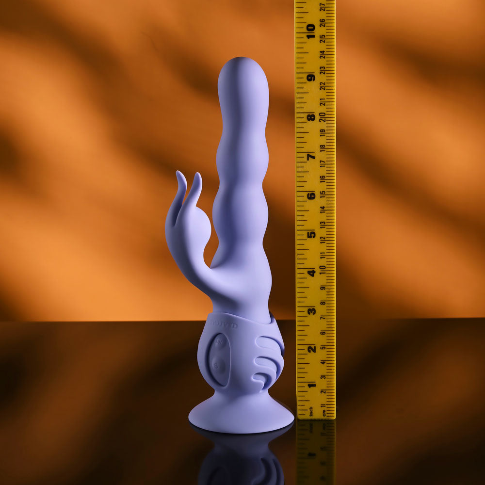 Evolved Wiggly Bunny – USB Rechargeable Rabbit Vibrator with Suction Base > Vibrators > Ladies > Rabbit Multi