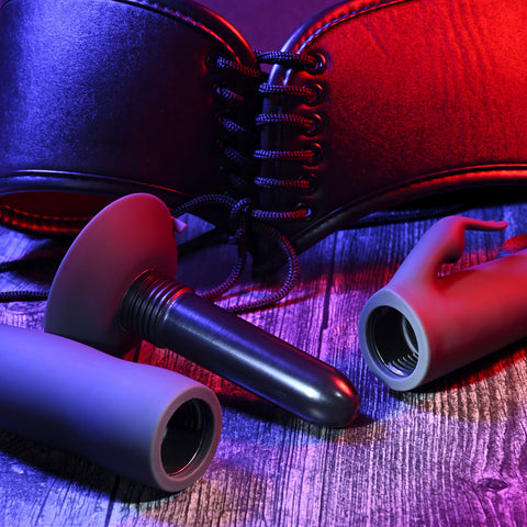Evolved Heavenly Harness USB Rechargeable Strap On Kit VIBRATORS-RABBIT