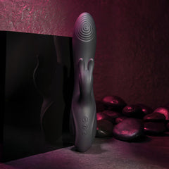 Evolved RABBIT HOLE - 21.2 cm USB Rechargeable Rabbit Vibrator VIBRATORS-RABBIT