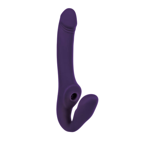 Evolved 2 BECOME 1 23.5 cm USB Rechargeable Strapless Strap-On > Realistic Dildos and Vibes > Strapless Strap Ons