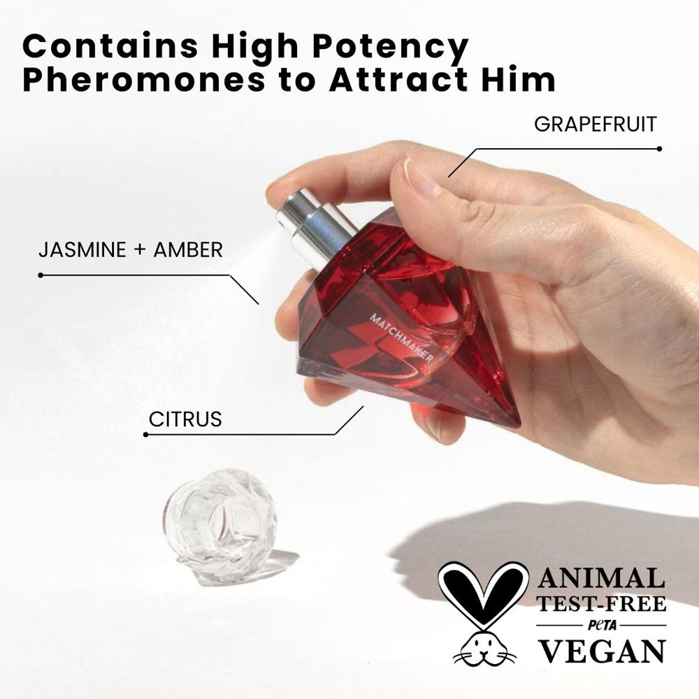 Matchmaker Pheromone Body Spray Red Diamond Attract Him 30ml > Essentials > Aphrodisiacs