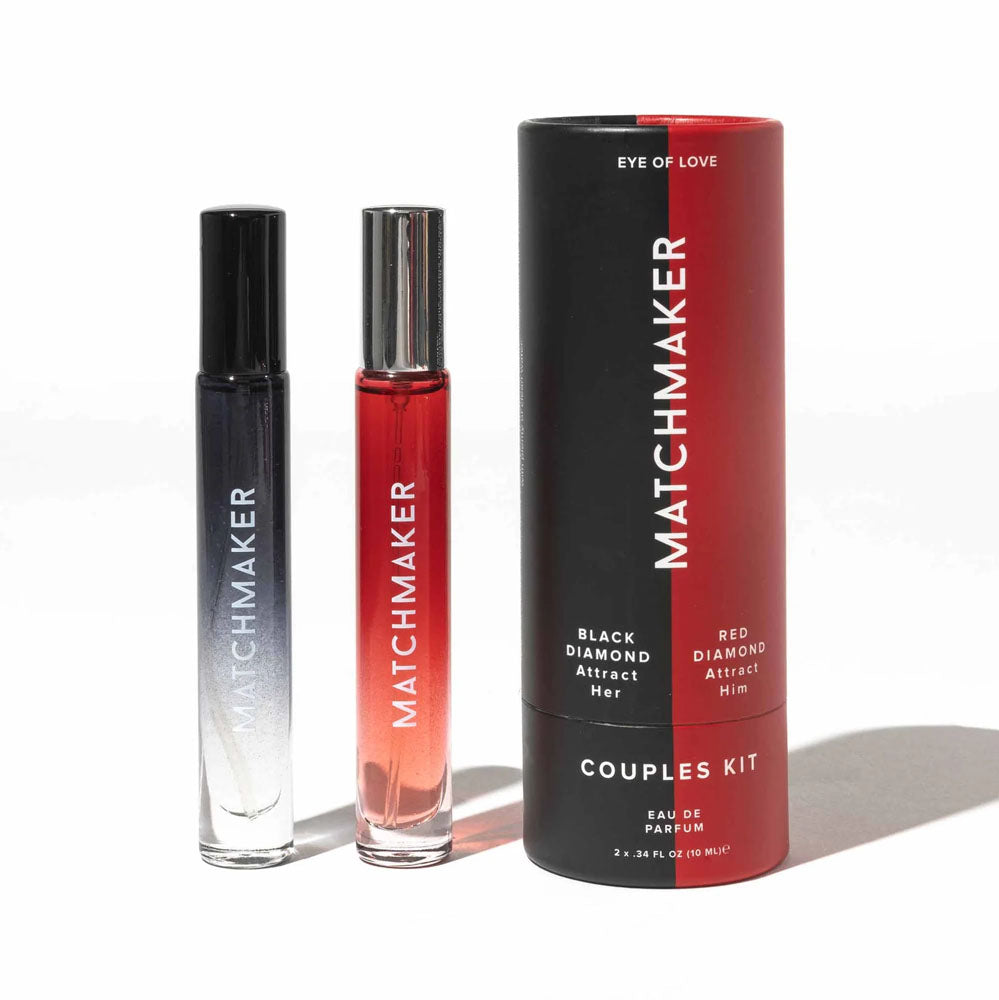Eye of Love Matchmaker Couples Kit (2 x 10ml) – His and Hers Pheromone Parfums Default Title > Sex Toys > Couples Toys