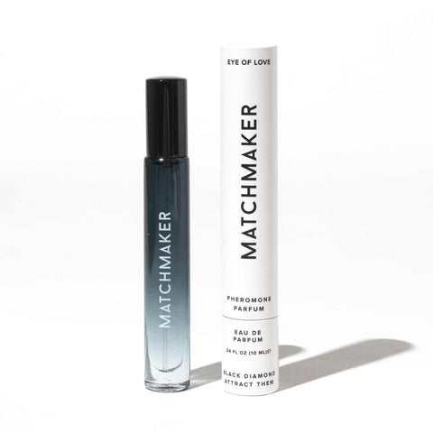 Eye of Love Matchmaker Diamond Pheromone Cologne for Men 10 Milliliter Spray Black Fragrance Mist