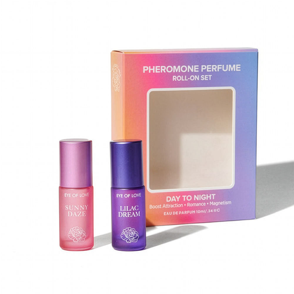 Eye of Love Love in Bloom Sunny Daze and Lilac Dream 10ml Pheromone Perfume Roll-On Set > Essentials > Aphrodisiacs