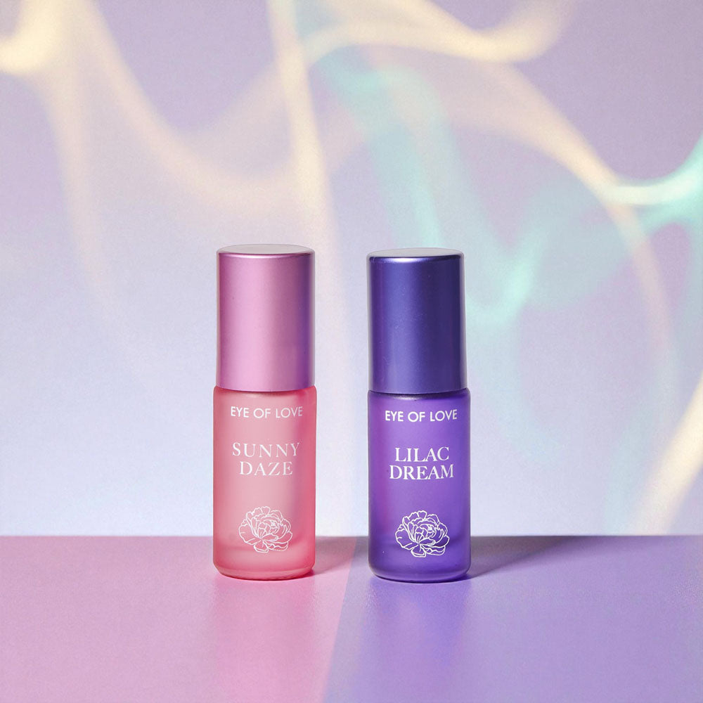 Eye of Love Love in Bloom (Sunny Daze & Lilac Dream) – Pheromone Perfume Roll-On Set for Women > Essentials > Aphrodisiacs