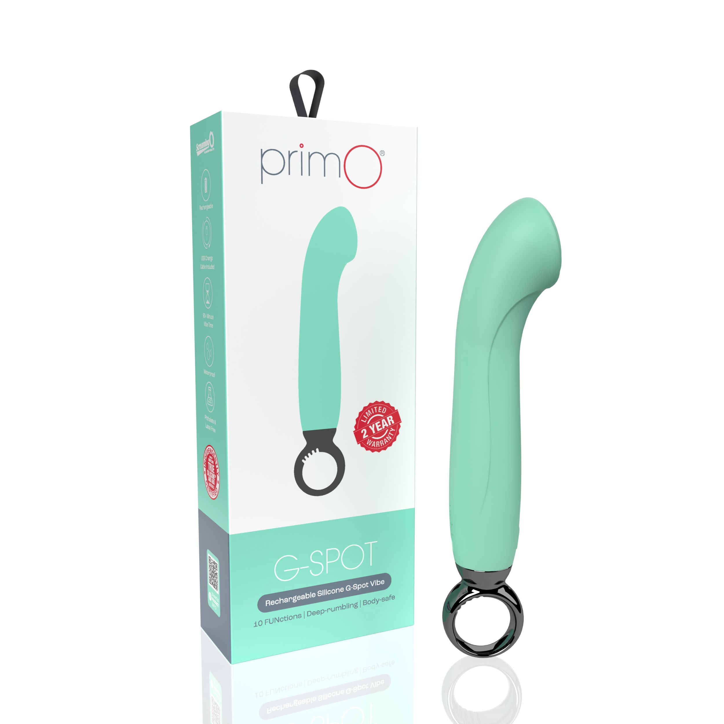 Screaming O PrimO G-Spot Vibrator – Powerful 5+5 Vibration Settings G-Spot Vibrator > Vibrators > G-Spot
