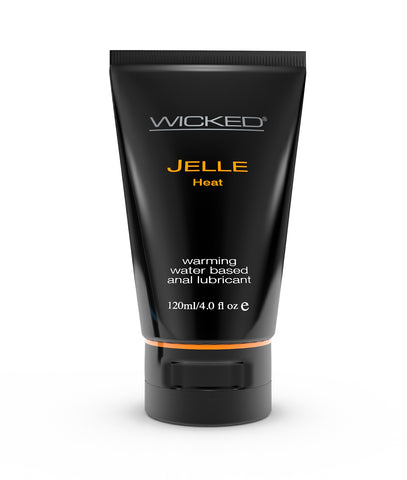 Wicked Jelle Heat 120 ml Warming Water Based Anal Lubricant Default Title Anal Lubricant