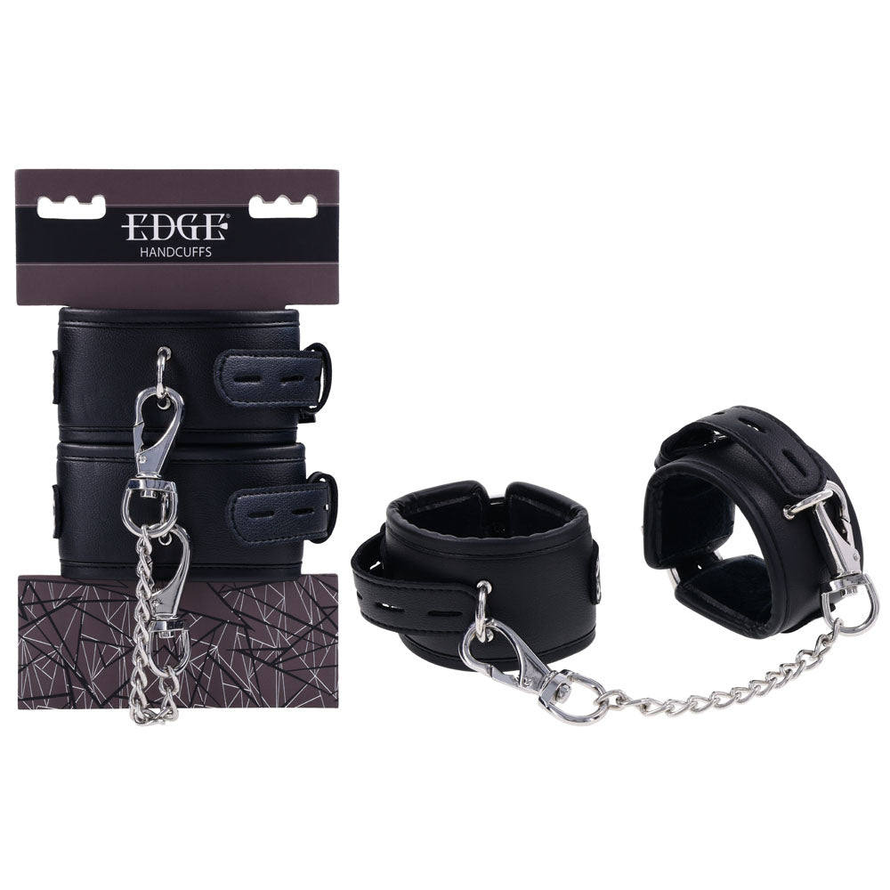 Edge Handcuffs Restraints Padded Comfort Control Cuffs > Bondage Gear > Handcuffs Main image