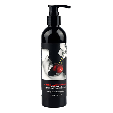 Edible Cherry Flavoured Massage Lotion 237 ml Massage Oil