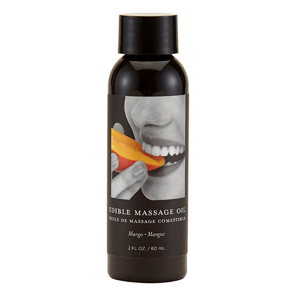 Edible Massage Oil Mango Flavored 59ml Bottle > Essentials > Massage Oil