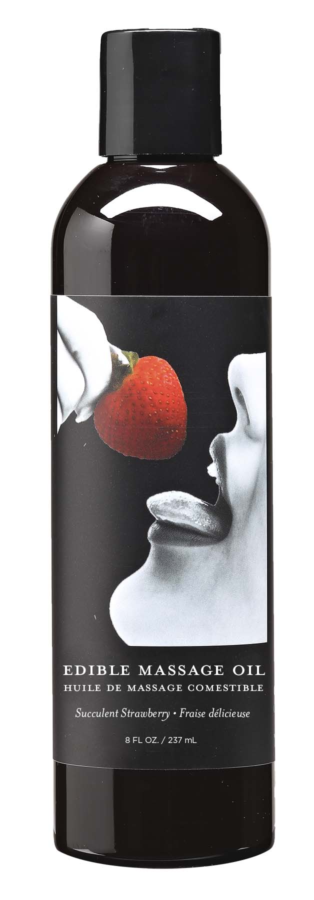 Edible Massage Oil Succulent Strawberry 237ml Bottle > Essentials > Massage Oil Main image