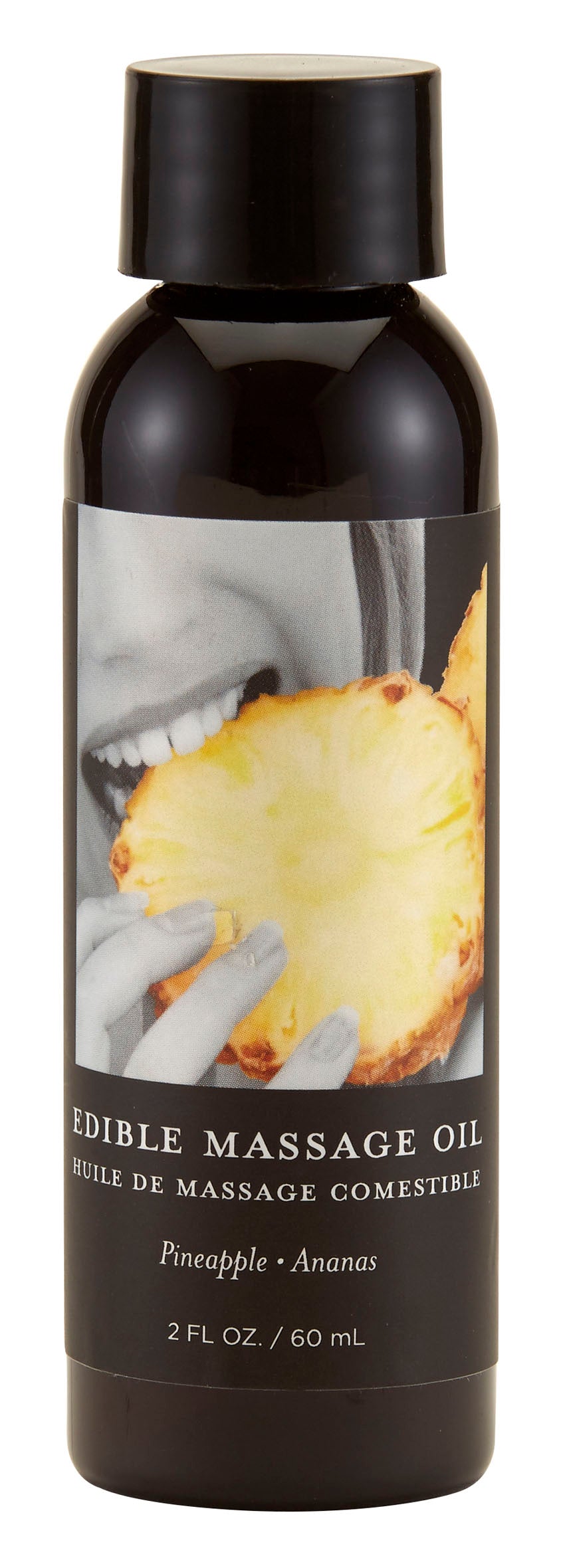 Edible Pineapple Massage Oil 59ml Bottle Secondary image