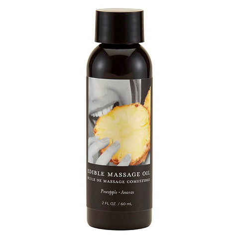 Edible Pineapple Massage Oil for Adult Intimacy 59 ml Bottle Massage Oil
