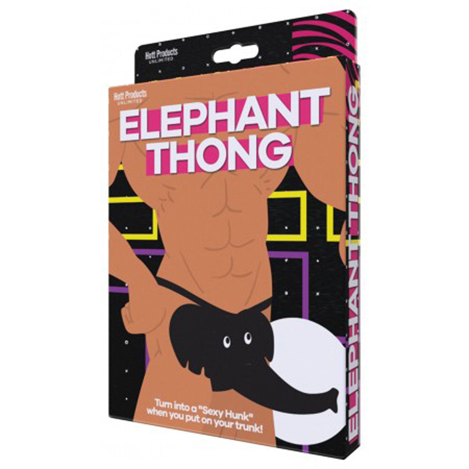 Elephant Thong – One Size Cotton Stretch Waistband Thong Secondary image