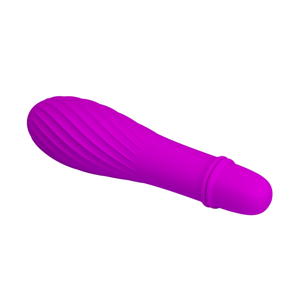 Solomon Mini Vibrator – Silicone Small Vibrator with Swirl Tip > Vibrators > Mini Vibrators