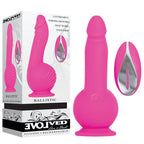 Evolved Ballistic 19 cm Vibrating Dong with Remote > Vibrators > Realistic Vibrators