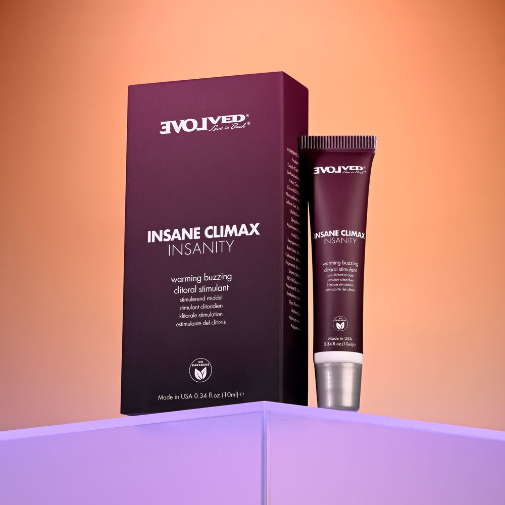 Evolved Insane Climax Insanity Warming Clitoral Stimulation Gel 10ml > Essentials > Womens Enhancers