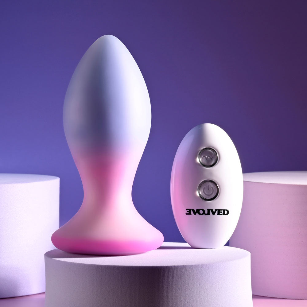 Evolved PARADISE PLUG 10.5 cm Vibrating Butt Plug Secondary image
