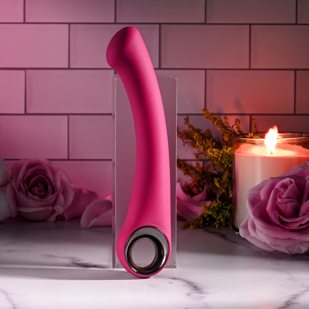 Evolved PLEASURE CURVE Multi-Speed G-Spot Vibe 19cm > Sex Toys For Ladies > G-Spot Vibrators