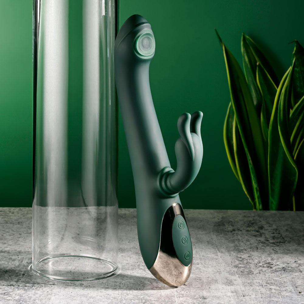 Evolved Rabbit Tap Tap 25 cm Vibrator with Tapping Tip > Vibrators > Ladies > Rabbit