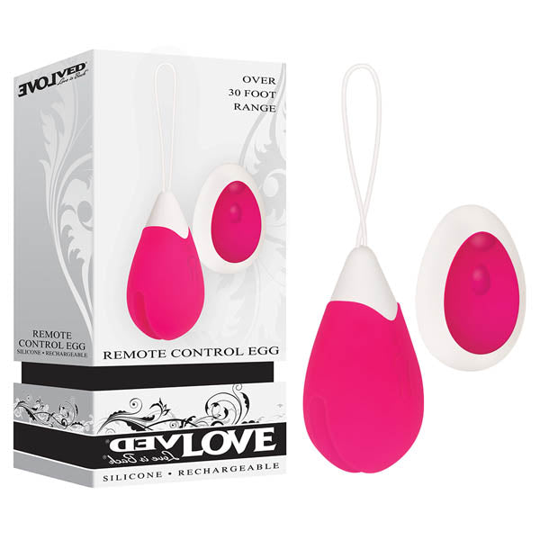 Evolved Remote Control Egg 2.5 Inch Vibrator > Sex Toys For Ladies > Vibrating Eggs Main image