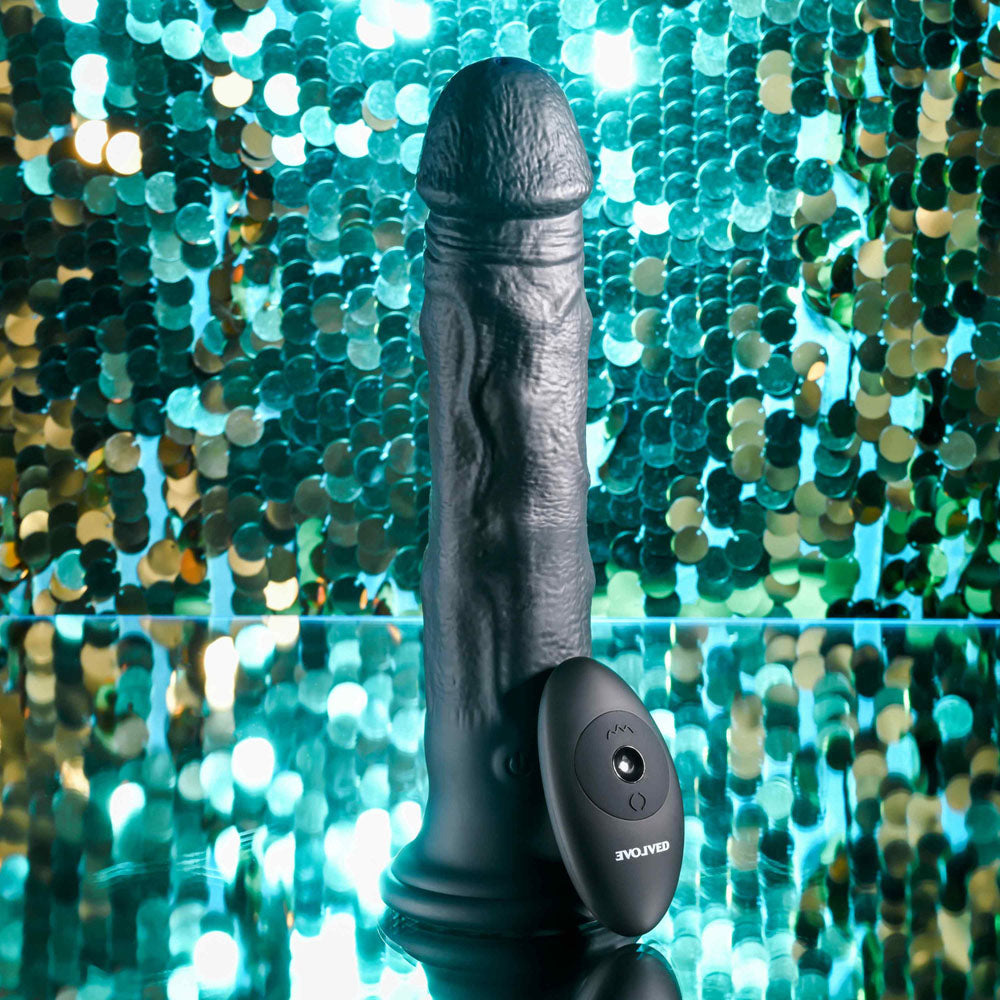 Evolved THUNDER Vibrator 25cm with Remote Control Couples Toys