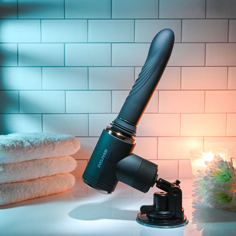 Evolved TOO HOT TO HANDLE Thrusting Vibe 7 Speed Rechargeable Secondary image
