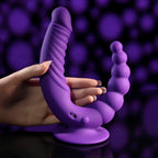 Evolved The Rider Double Ended Vibrator Purple > Dildos > Double Dildos