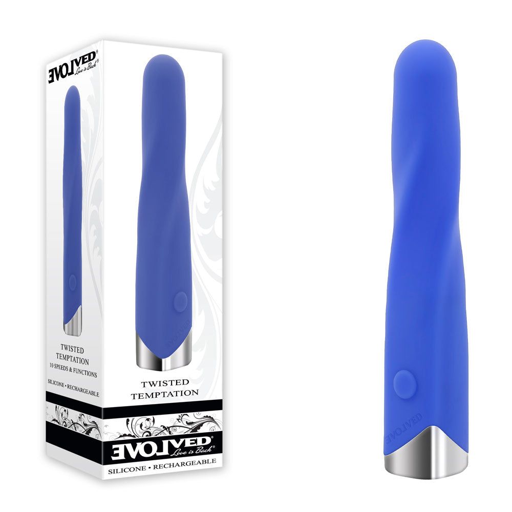 Evolved Twisted Temptation Vibrating Bullet > Vibrators > Mini Vibrators Main image