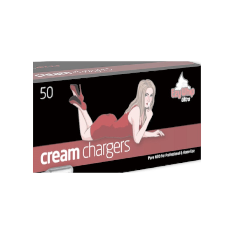 Ezywhip Ultra Cream N2O Chargers 8g 50 Pack – Linde-Sourced Nitrous Oxide Whipping Chargers > Novelties > Party Supplies