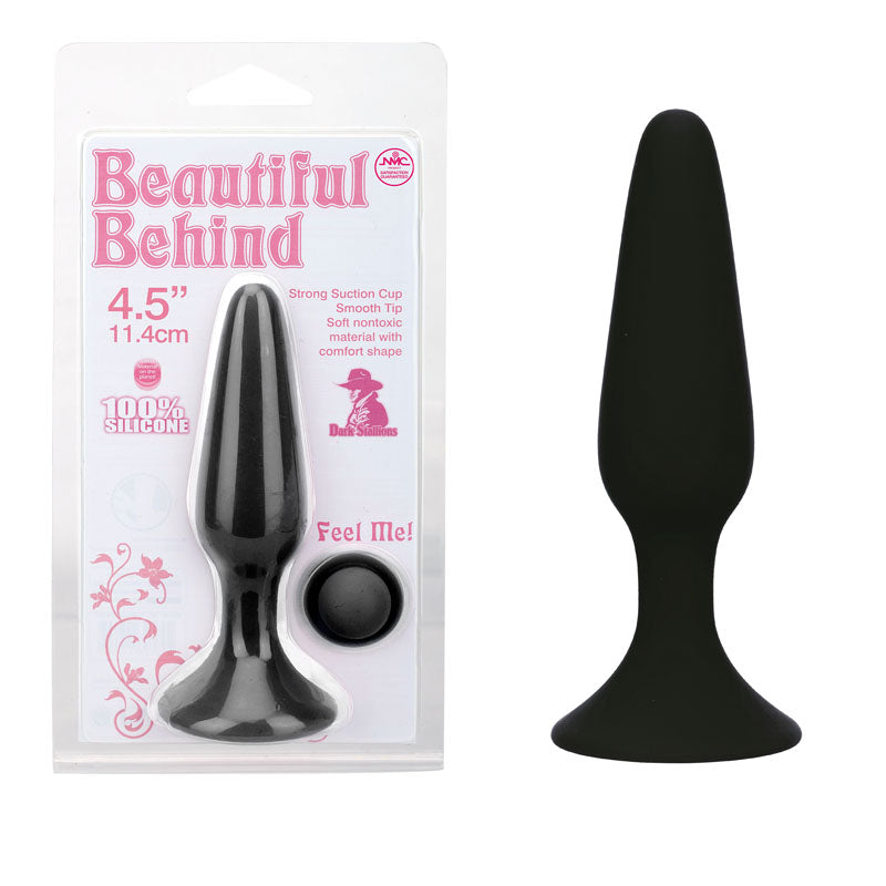 Beautiful Behind Slim 11.5 cm – Slim Butt Plug Black > Anal Range > Butt Plugs
