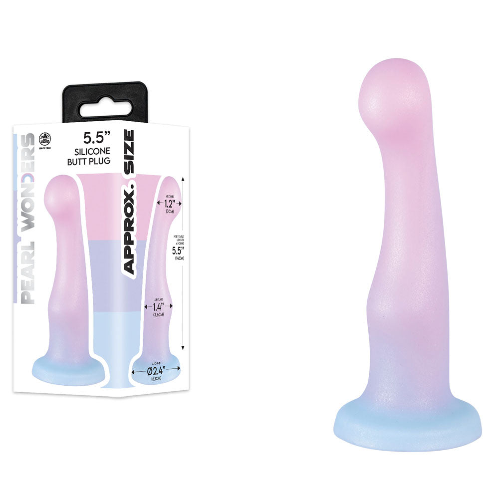 Pearl Wonders Silicone Butt Plug – 14 cm Anal Plug Coloured > Anal Range > Butt Plugs Main image