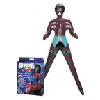 Alecia King Inflatable Blow Up Doll – PVC Life Size Sex Model with Three Orifices Brown > Sex Toys > Sex Dolls > Novelty Inflatables