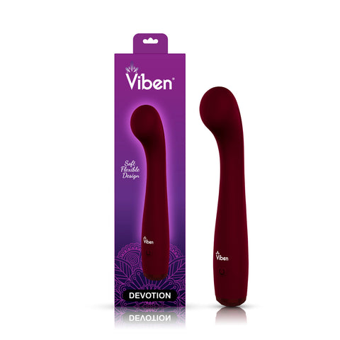 Viben Devotion Ruby G-Spot Vibrator for Intense Pleasure Vibrators - G Spot