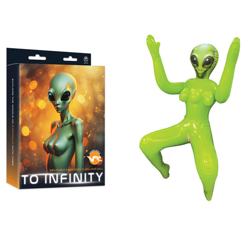 To Infinity Inflatable Squatting Alien Love Doll – Inflatable Love Doll Dolls - Inflatable
