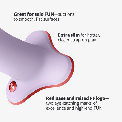 Fun Factory Amor Lavender 14.6 Centimeter Dildo DONGS