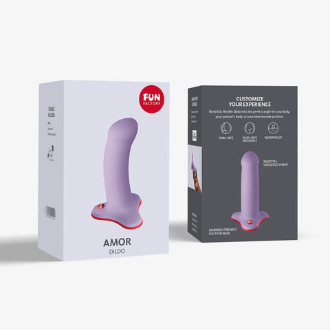 Fun Factory Amor Lavender 14.6 Centimeter Dildo DONGS