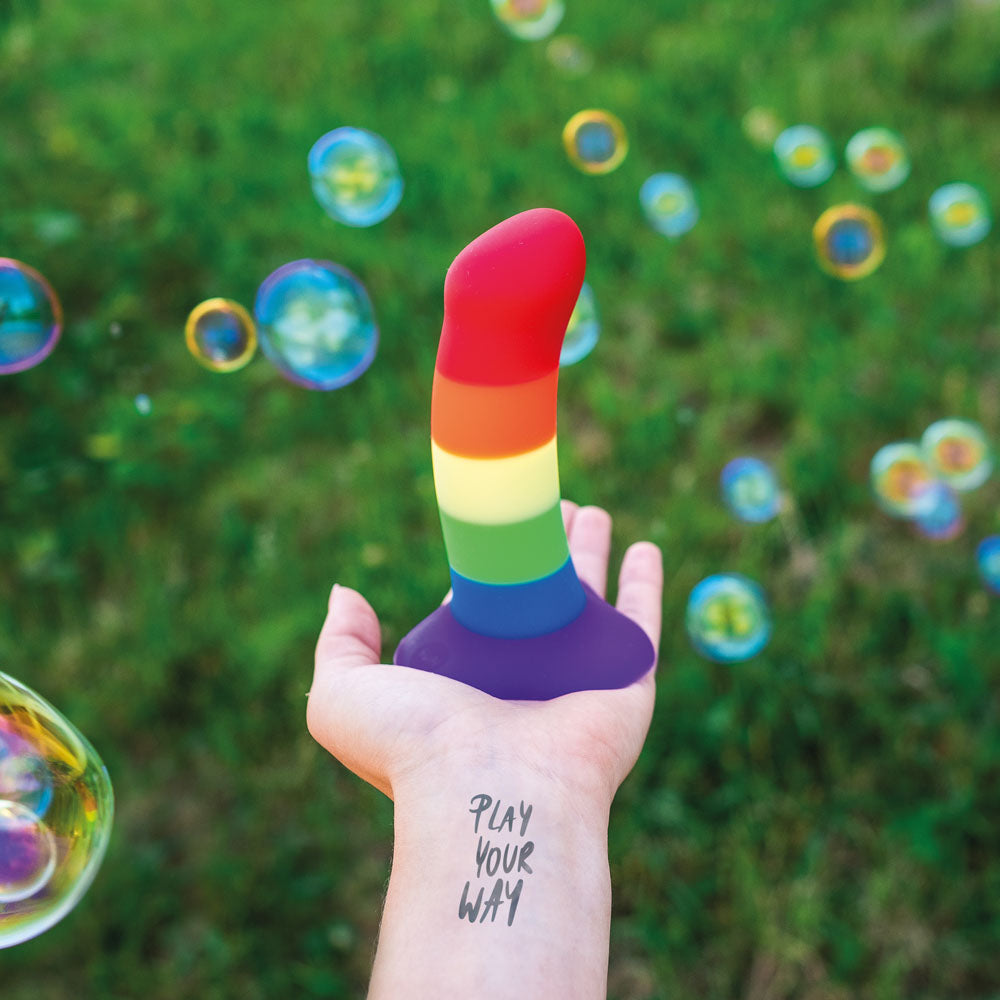 Fun Factory Amor Rainbow 14.6 Centimeter Dildo DONGS
