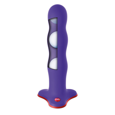 Fun Factory BOUNCER Flashy 18.5 cm Dildo - Purple Delight DONGS