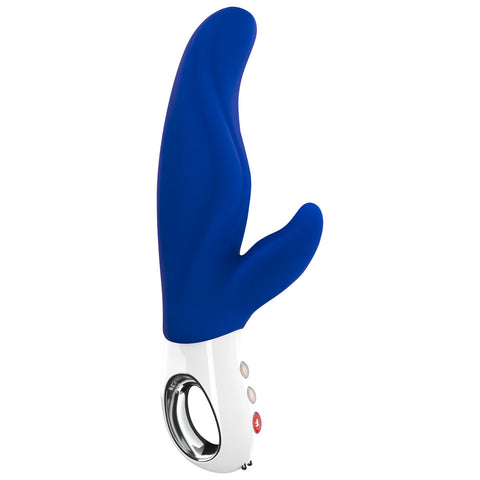 Fun Factory LADY BI Ultramarine 22.1 cm USB Rechargeable Rabbit Vibrator Blue VIBRATORS-RABBIT