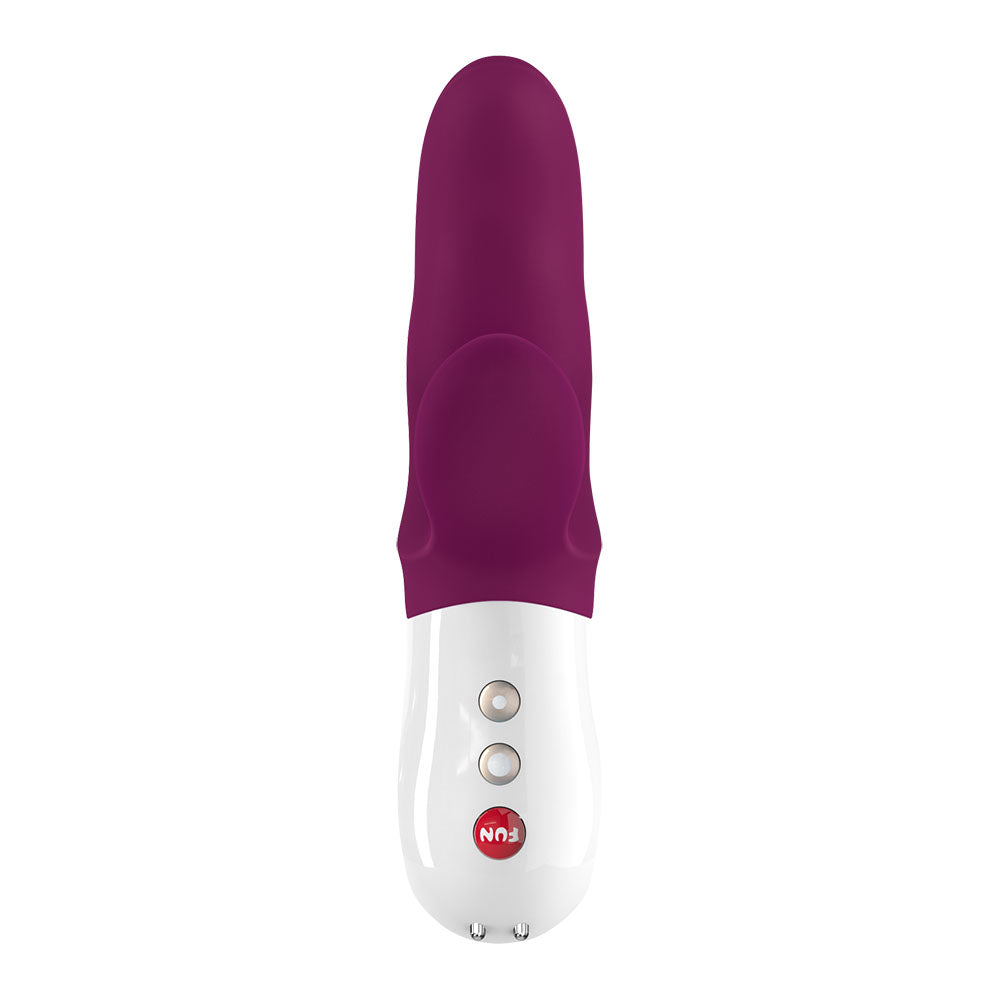 Fun Factory Miss Bi Grape 17 cm USB Rechargeable Rabbit Vibrator > Vibrators > Ladies > Rabbit