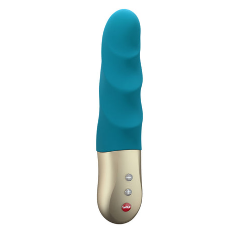 Fun Factory STRONIC PETITE Deep Sea 17 cm USB Rechargeable Vibrator in Aqua Color Vibrators