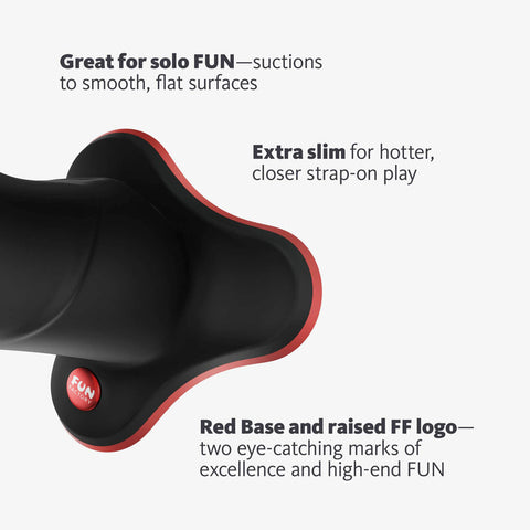 Fun Factory THE BOSS STUB - 17.9 cm Dildo in Black DONGS