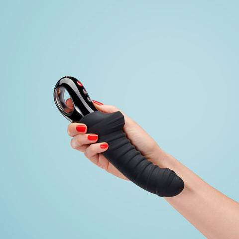 Fun Factory TIGER - 22.3 USB Rechargeable Vibrator Black 22.3cm Vibrators