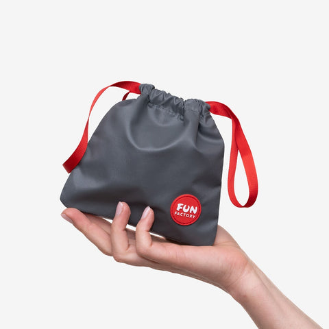 Fun Factory Toybag S Grey Discreet Storage Bag for Adult Toys Adult Toy Storage